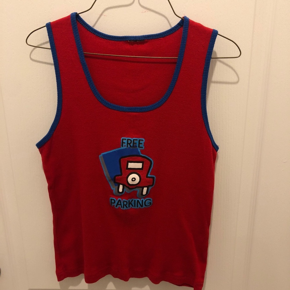 Monopoly Free Parking Sleepwear Tank Top